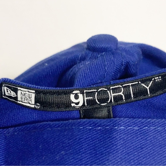 New Era 9 Forty Toronto Blue Jays Embroidered Baseball Cap Back Velcro Clodure - Picture 11 of 11